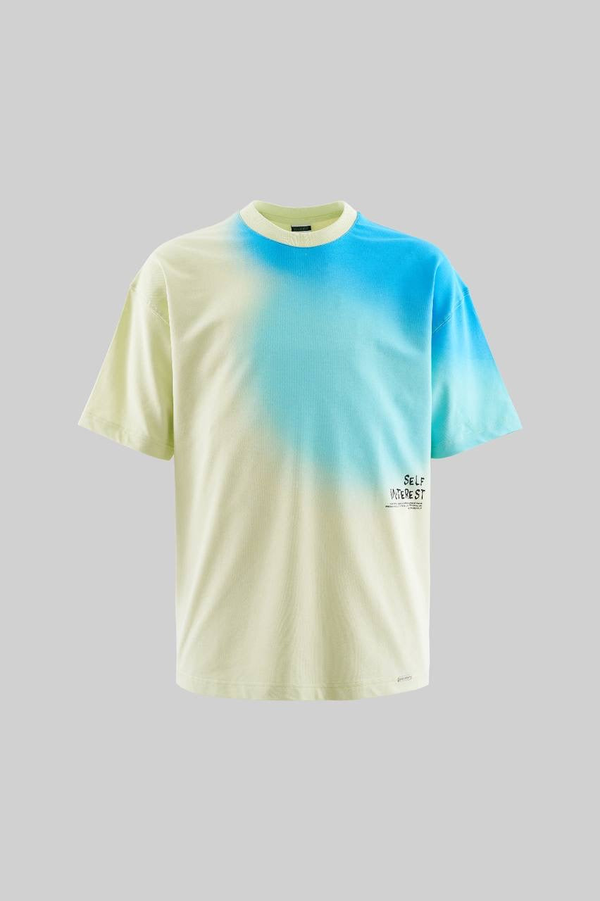 Men’s Boxy Fit Short Sleeve Gradient T-Shirt