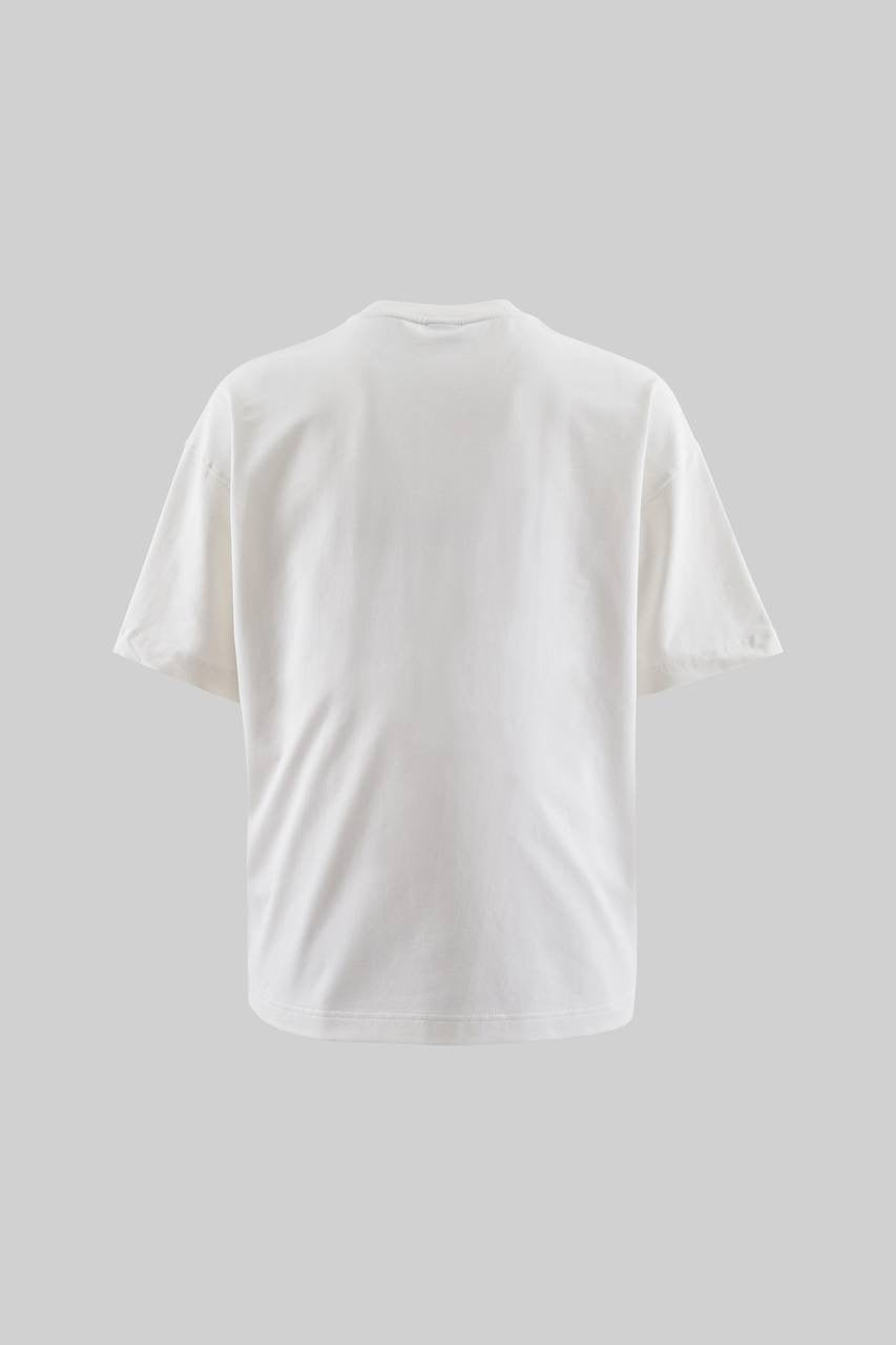 Men’s Boxy Fit Short Sleeve Ethnic Embroidered T-Shirt