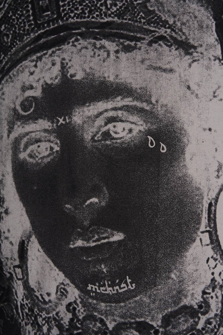 Men’s Boxy Fit Short Sleeve Printed T-Shirt in Soft Cotton