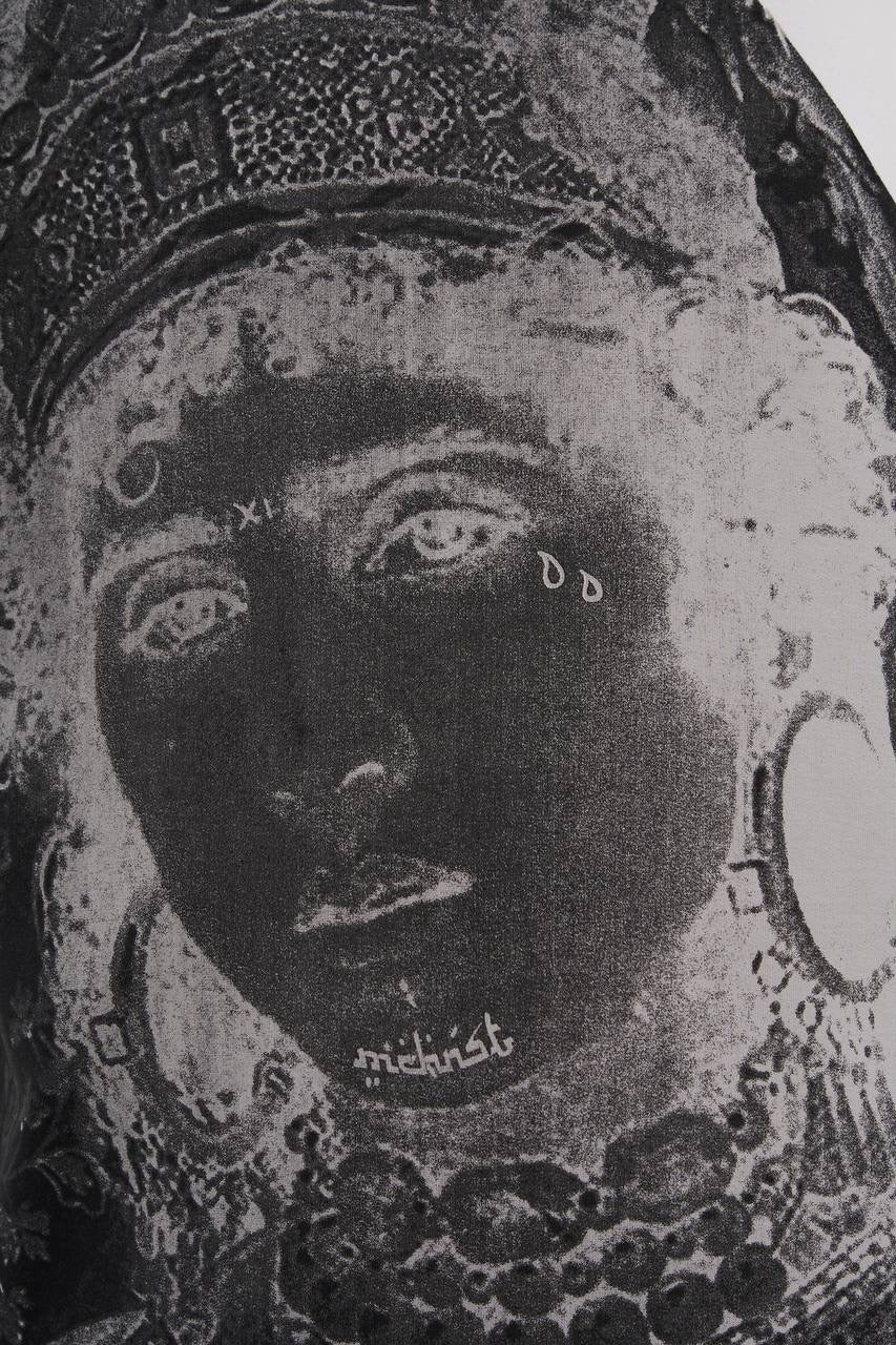 Men’s Boxy Fit Short Sleeve Printed T-Shirt in Soft Cotton