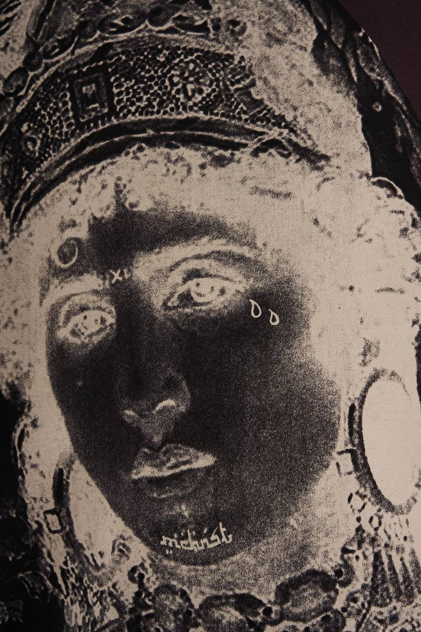 Men’s Oversized Fit Short Sleeve Back Printed T-Shirt