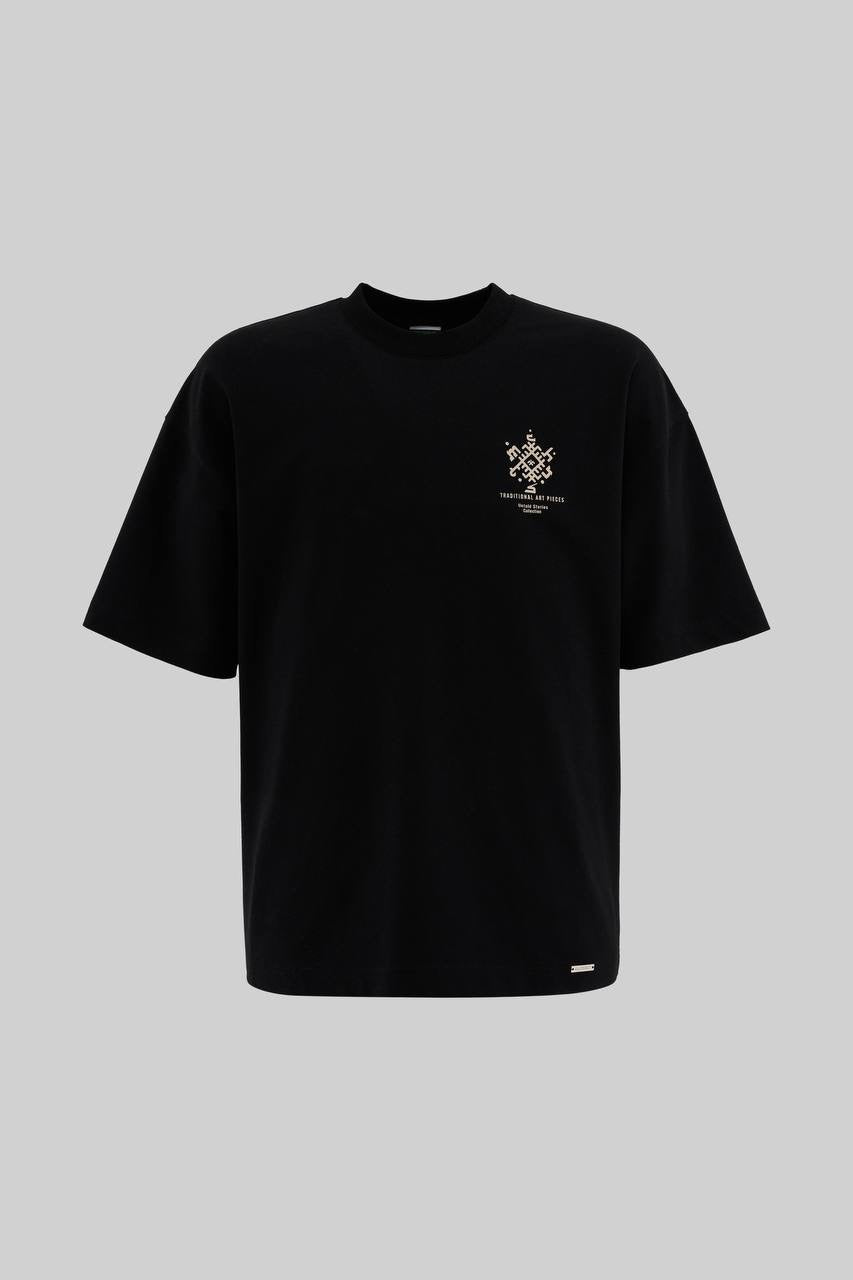 Men’s Boxy Fit Short Sleeve One Piece Luffy T-Shirt in Soft Cotton