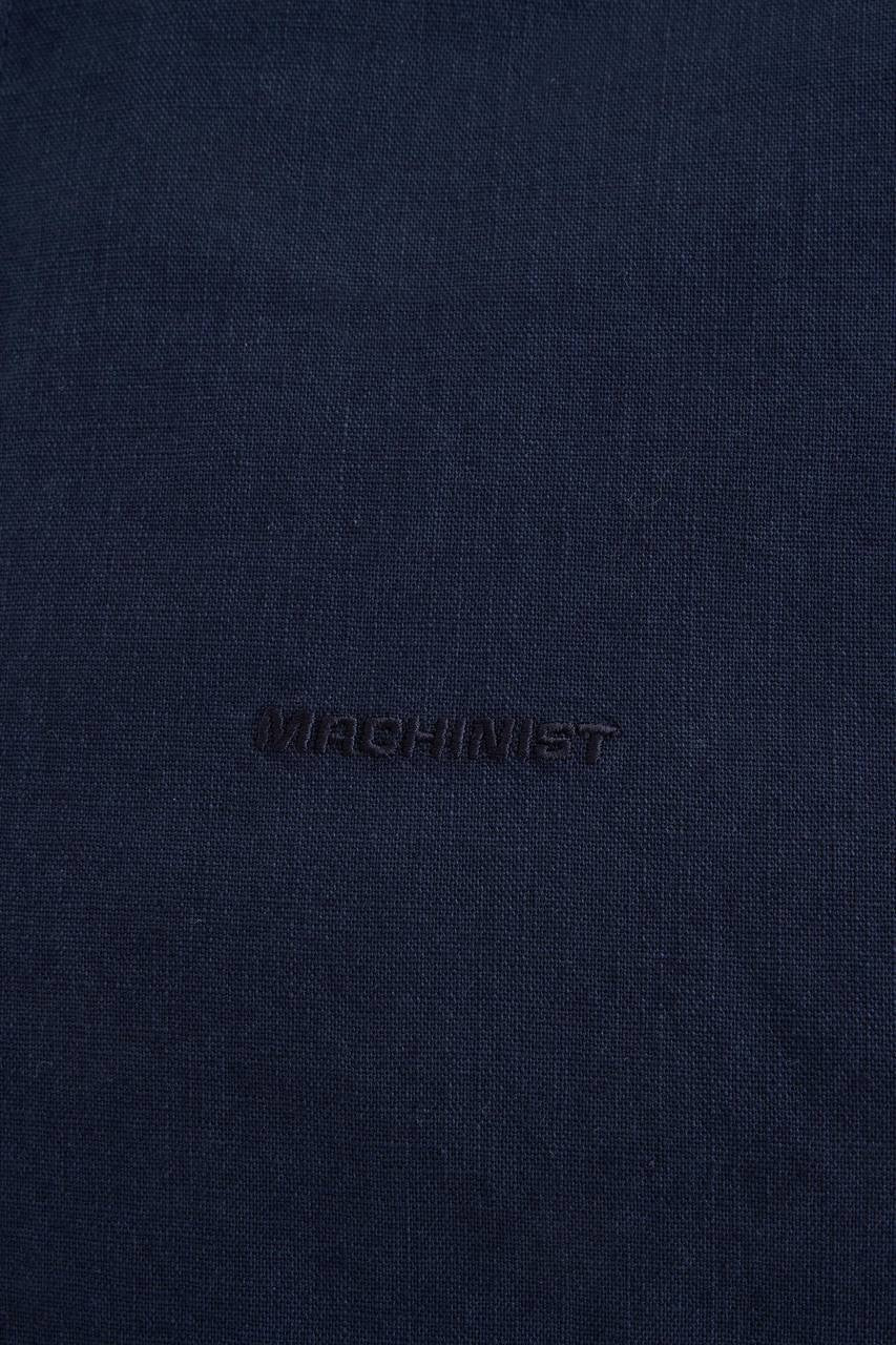 Men’s Relaxed Fit Linen-Texture Long Sleeve Shirt