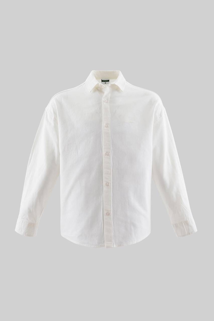 Men’s Regular Fit Short Sleeve Linen Blend Shirt