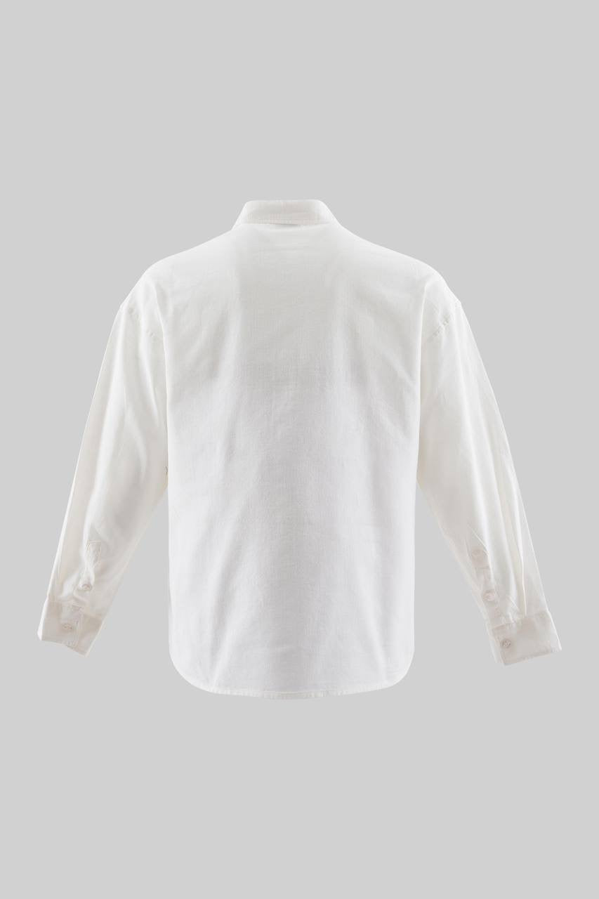 Men’s Regular Fit Short Sleeve Linen Blend Shirt