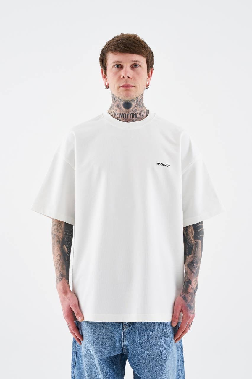 Oversized Elbow-Sleeve T-Shirt for Men