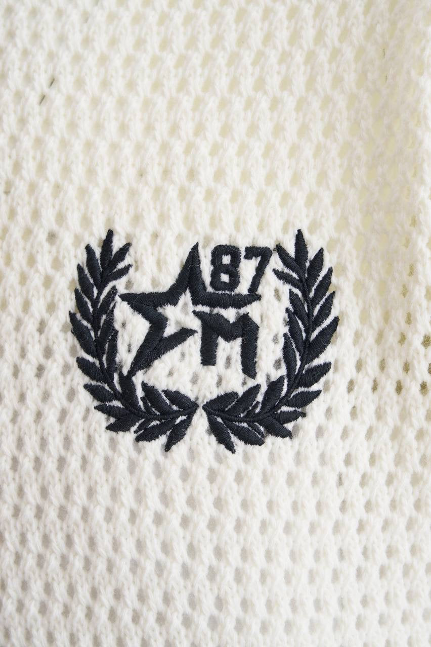 Men’s Knit College Style T-Shirt in Soft