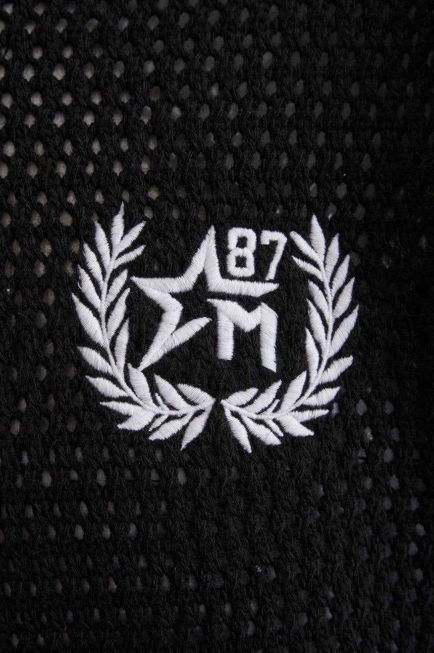 Urban Street Style Black Tee for Men