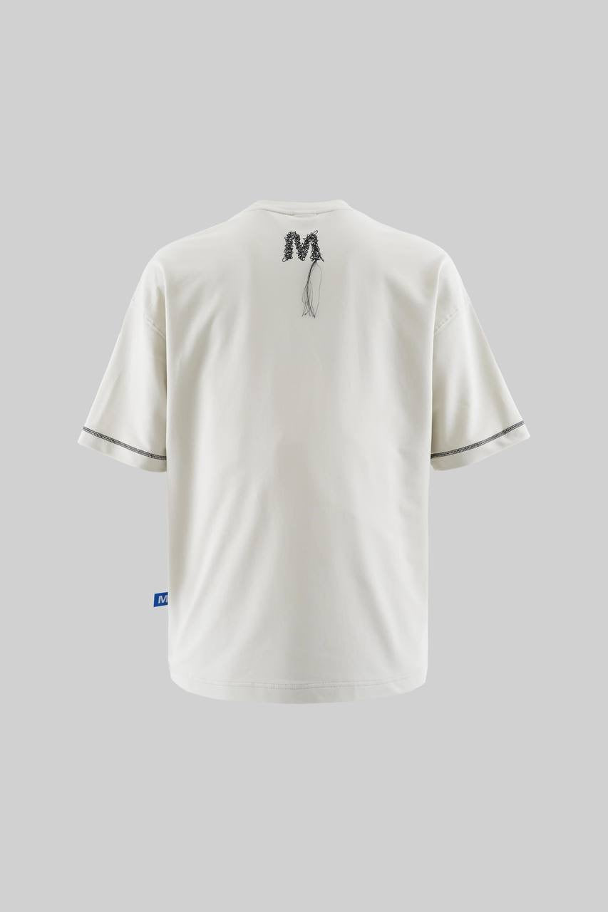 Men's Boxy Fit Graphic T-Shirt in Soft Cotton – "I'm Not Going Home" Edition