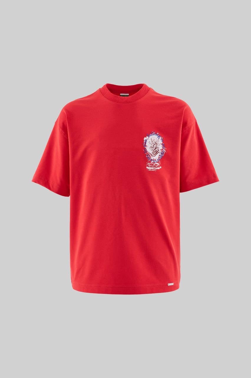 Men’s Oversized Fit Short Sleeve T-Shirt in Soft Black Cotton