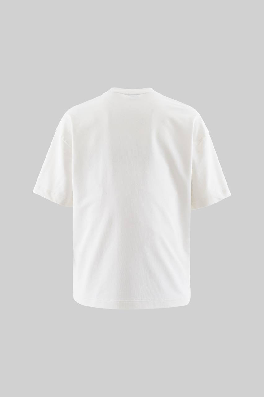 Men’s Boxy Fit Printed Short Sleeve T-Shirt in Soft Cotton Jersey