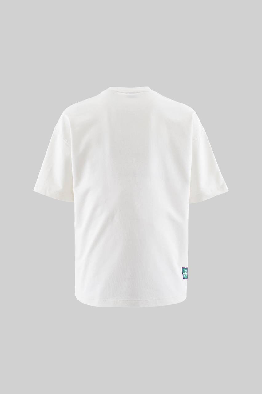 Men's Oversized Short Sleeve T-Shirt in Vintage Black Cotton