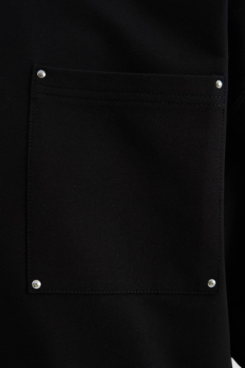 Men’s Boxy Fit Embellished Logo-Print T-Shirt in Soft Cotton