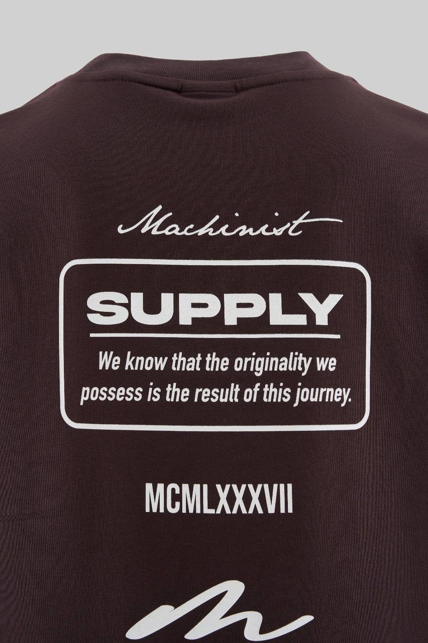 Men's Boxy Fit Short Sleeve T-Shirt with Interlock Embroidered Tab