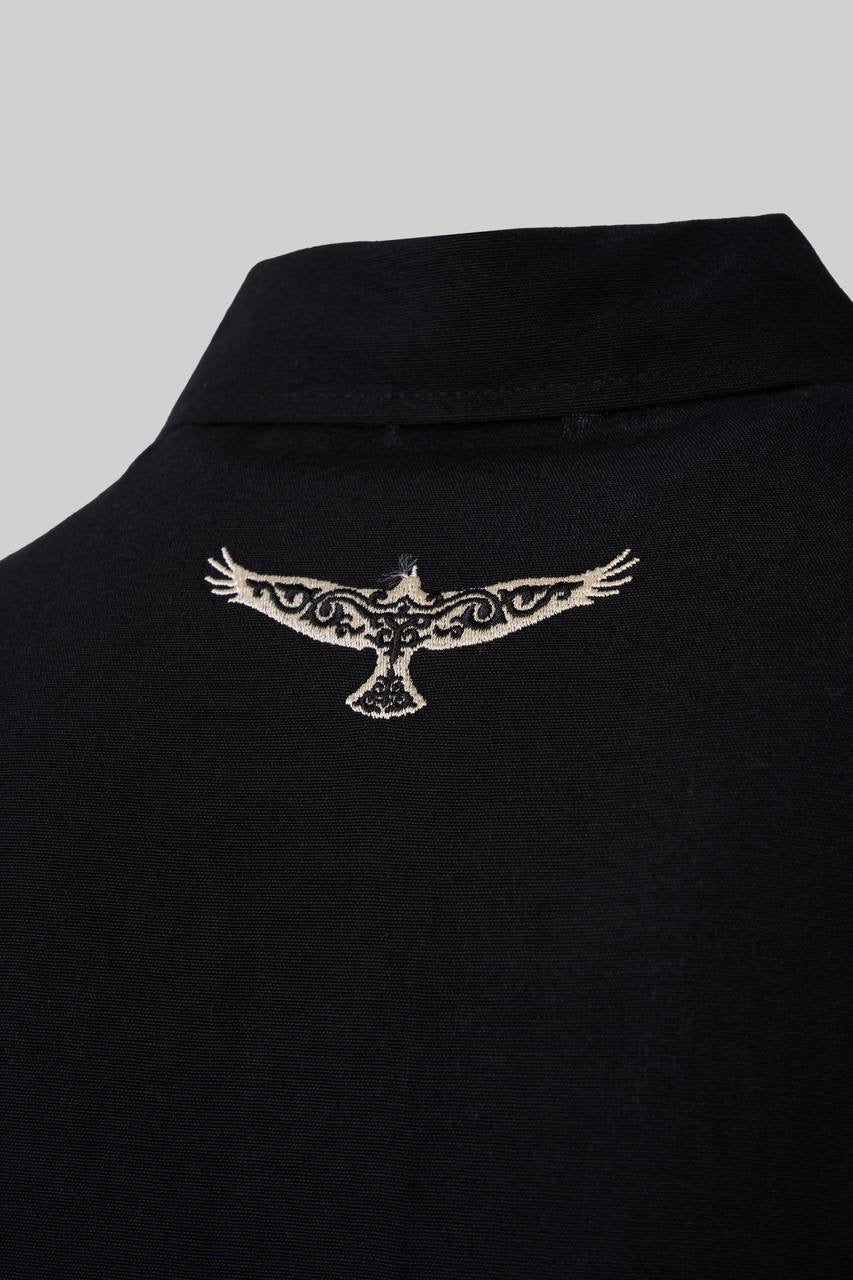 Men's Oversized Cut Printed Shirt in Soft Cotton