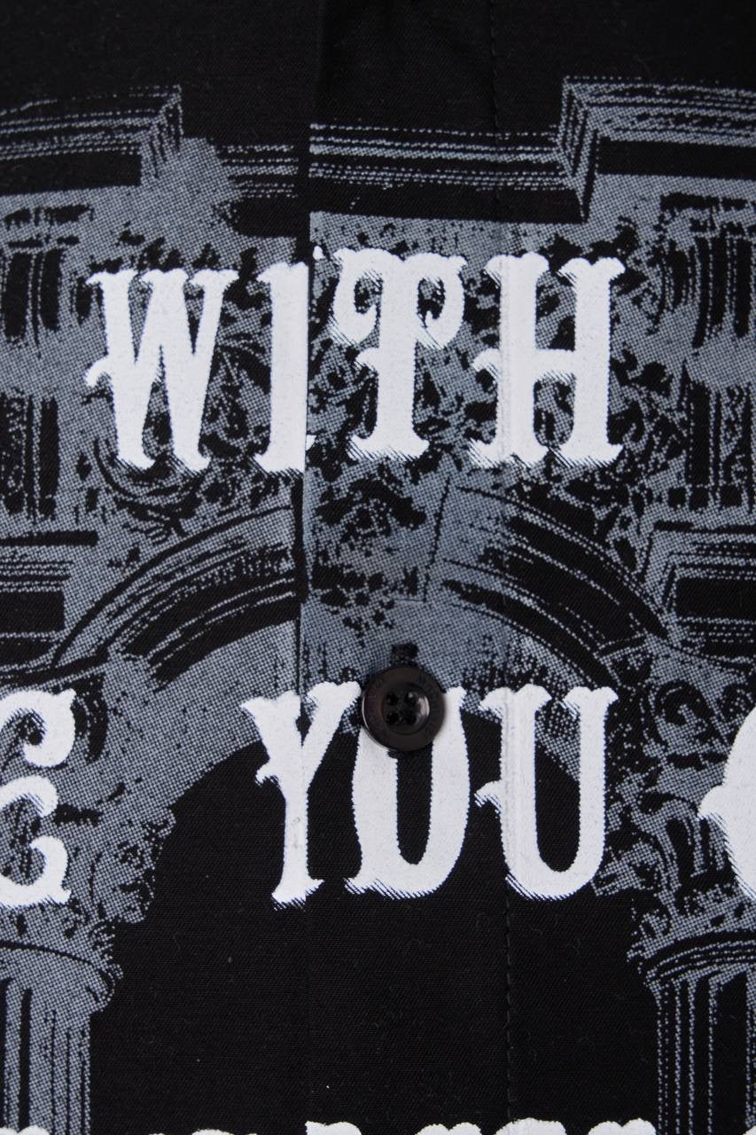 Men's Ancient Printed Cotton Shirt with Bold Design