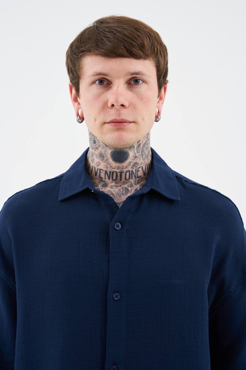 Men's Relaxed Fit Casual Shirt in Soft Cotton