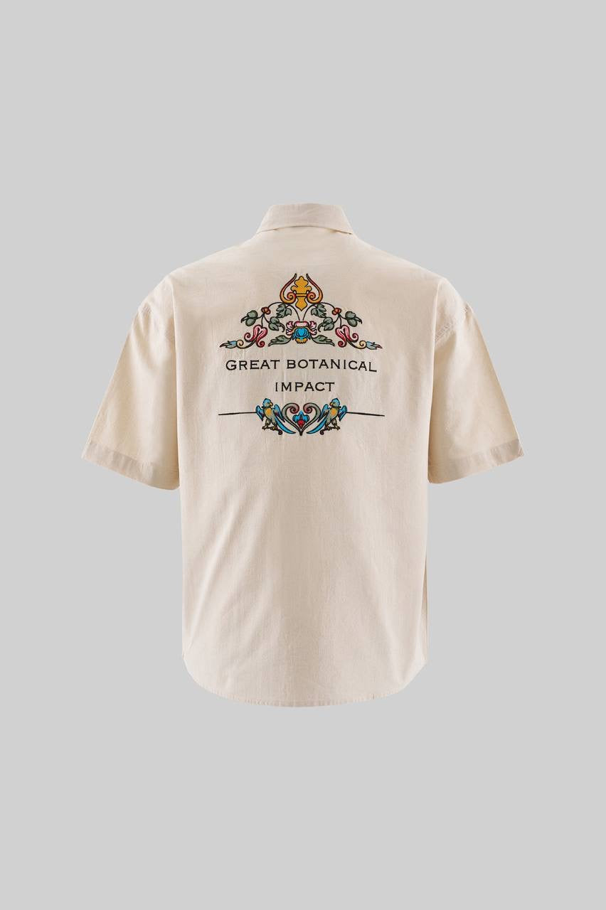 Men’s Boxy Fit Pejë-Inspired Casual Shirt in Soft Cotton