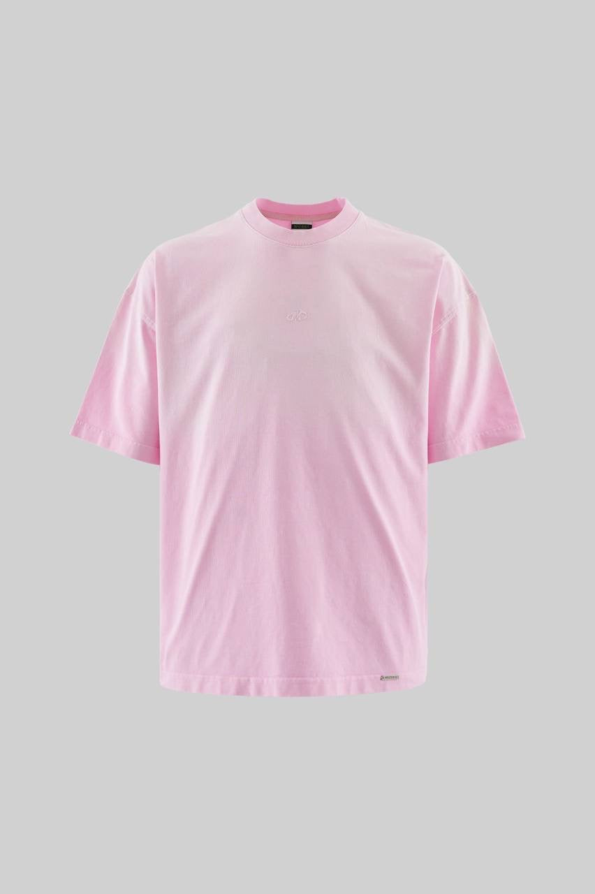 Men’s Relaxed Fit Pink Short Sleeve T-Shirt in Soft Cotton