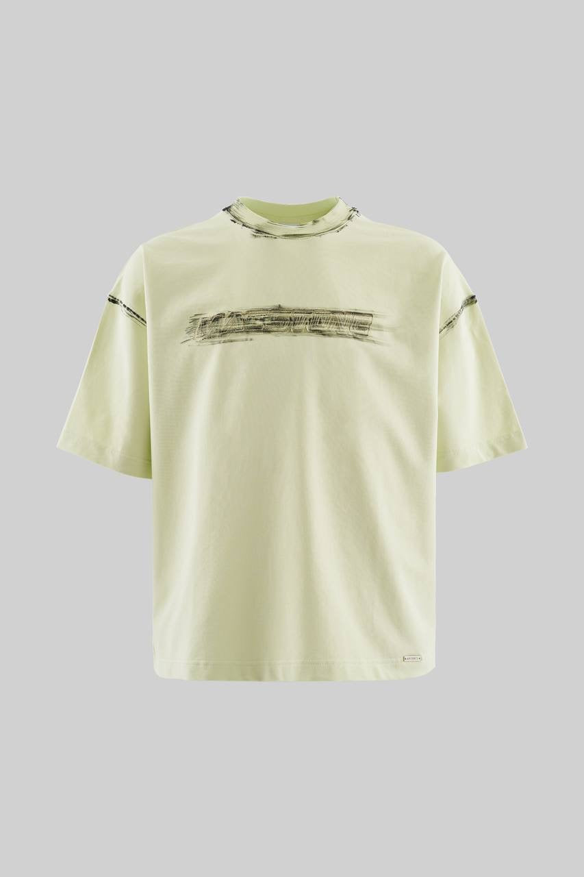 Men's Boxy Fit Oversized Crew Neck T-Shirt