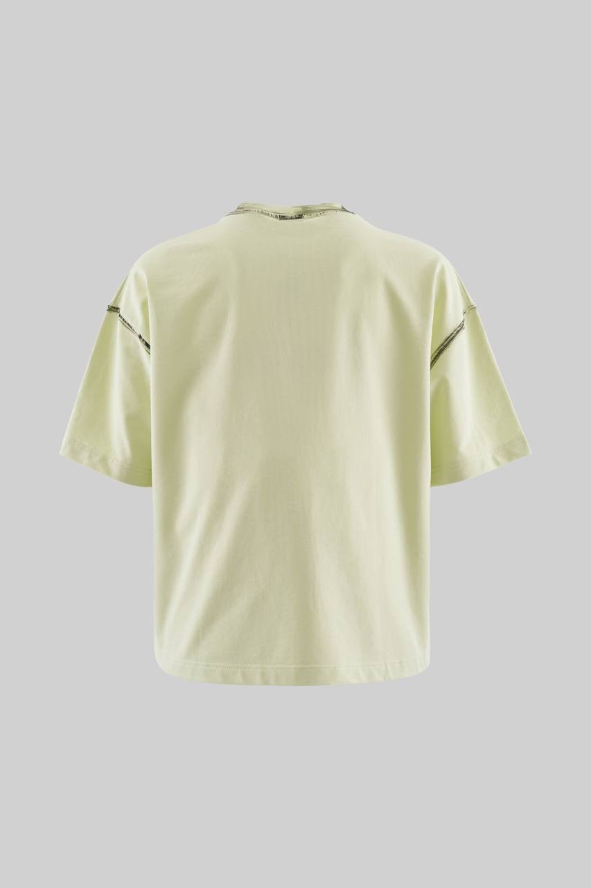 Men's Boxy Fit Oversized Crew Neck T-Shirt