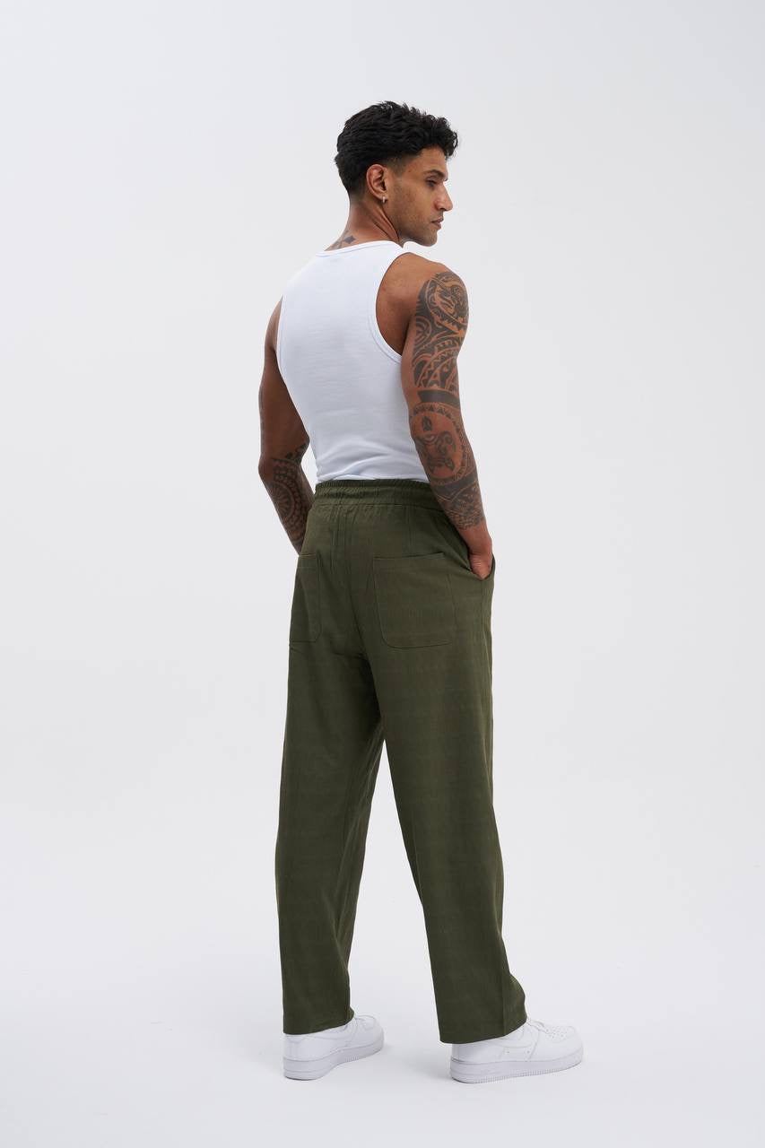 Baggy Trouser (Olive)