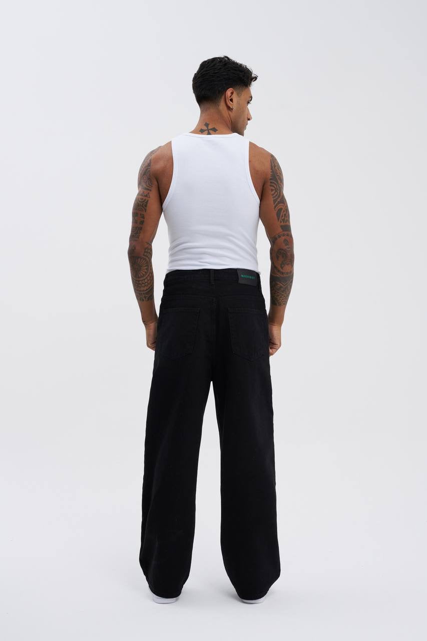 Machinist Men's Oversize Baggy Jean – Asphalt