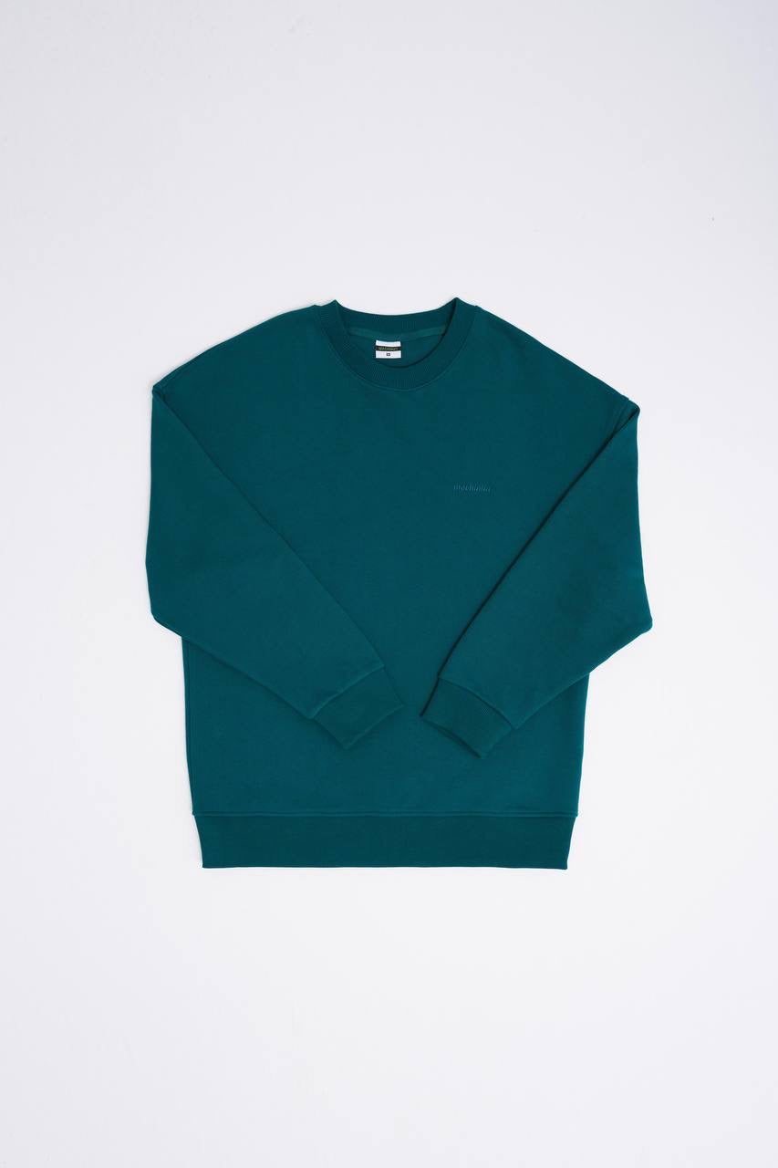 Machinist Men's Basic Diagonal Sweatshirt – Oil Green