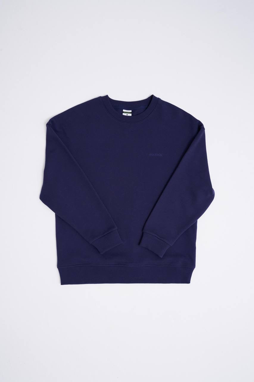 Machinist Men's Basic Diagonal Sweatshirt – Midnight Blue