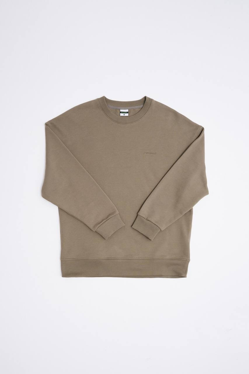 Machinist Men's Basic Diagonal Khaki Sweatshirt
