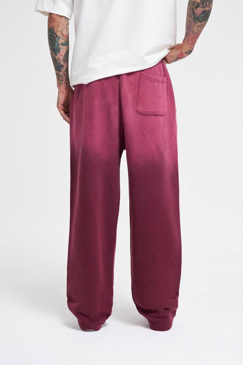 Men's Gradient Washed Baggy Khaki Sweatpants