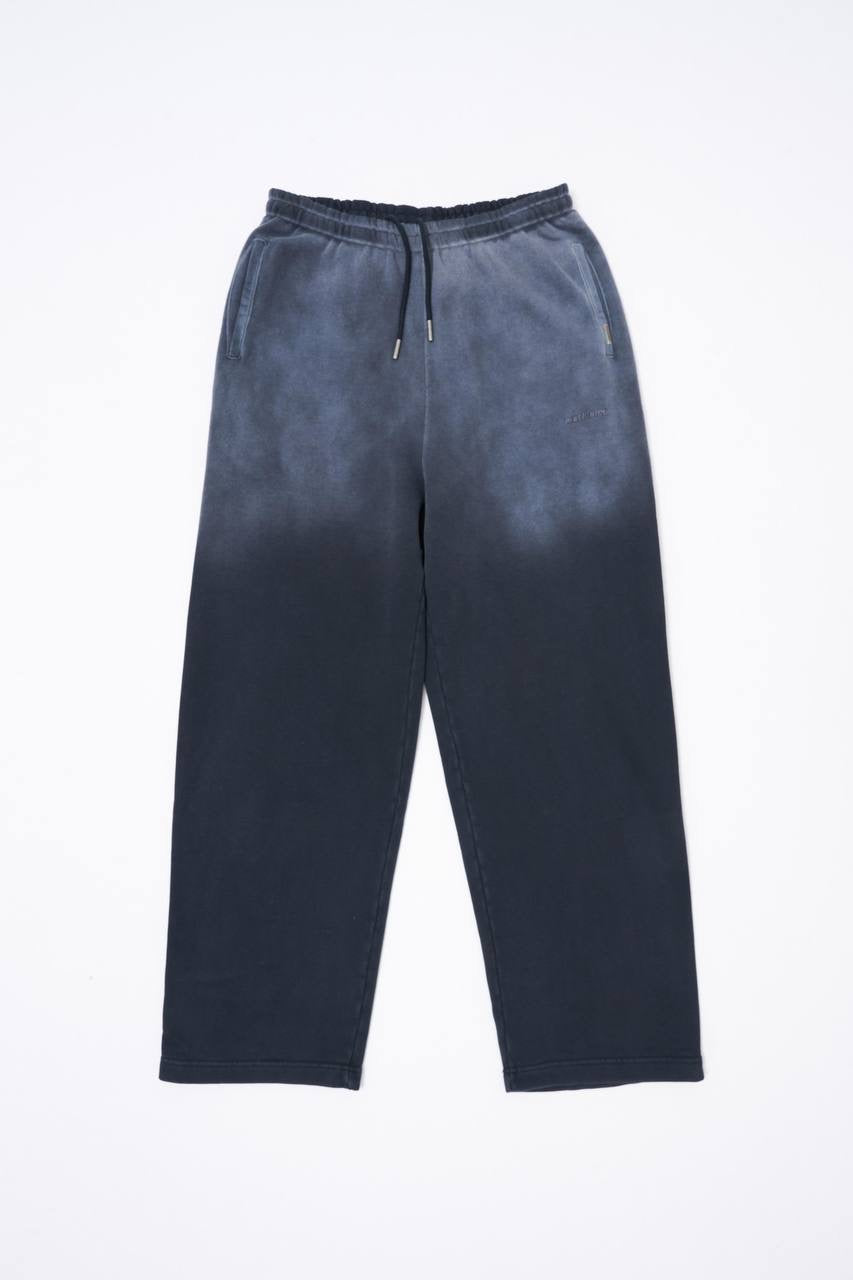 Machinist Gradient Washed Baggy Beige Sweatpants