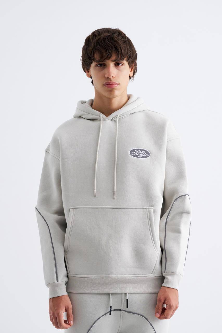 Diesel  BigOval Hoodie – Grey