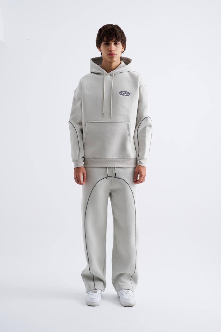 Diesel  BigOval Hoodie – Grey