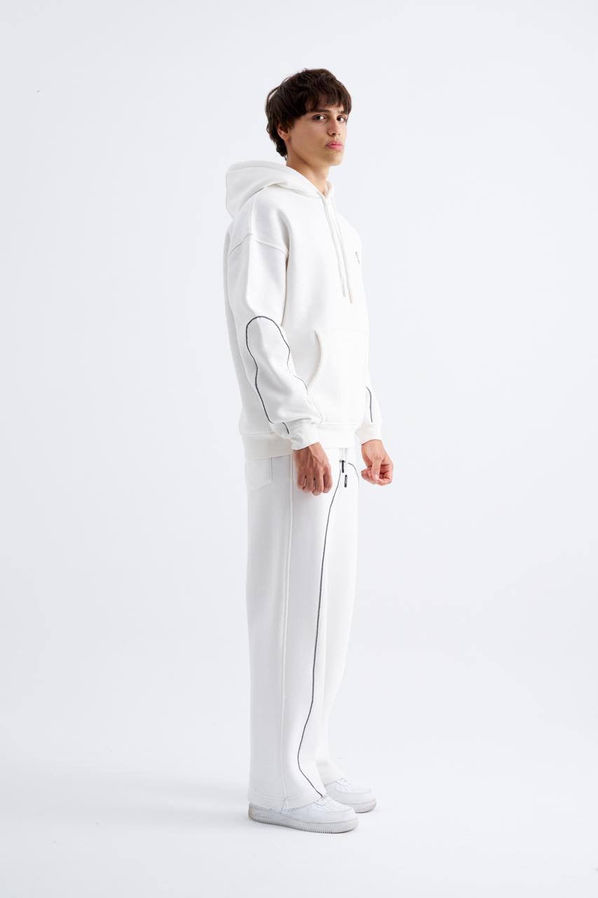 PEQUS Mythic White Hoodie