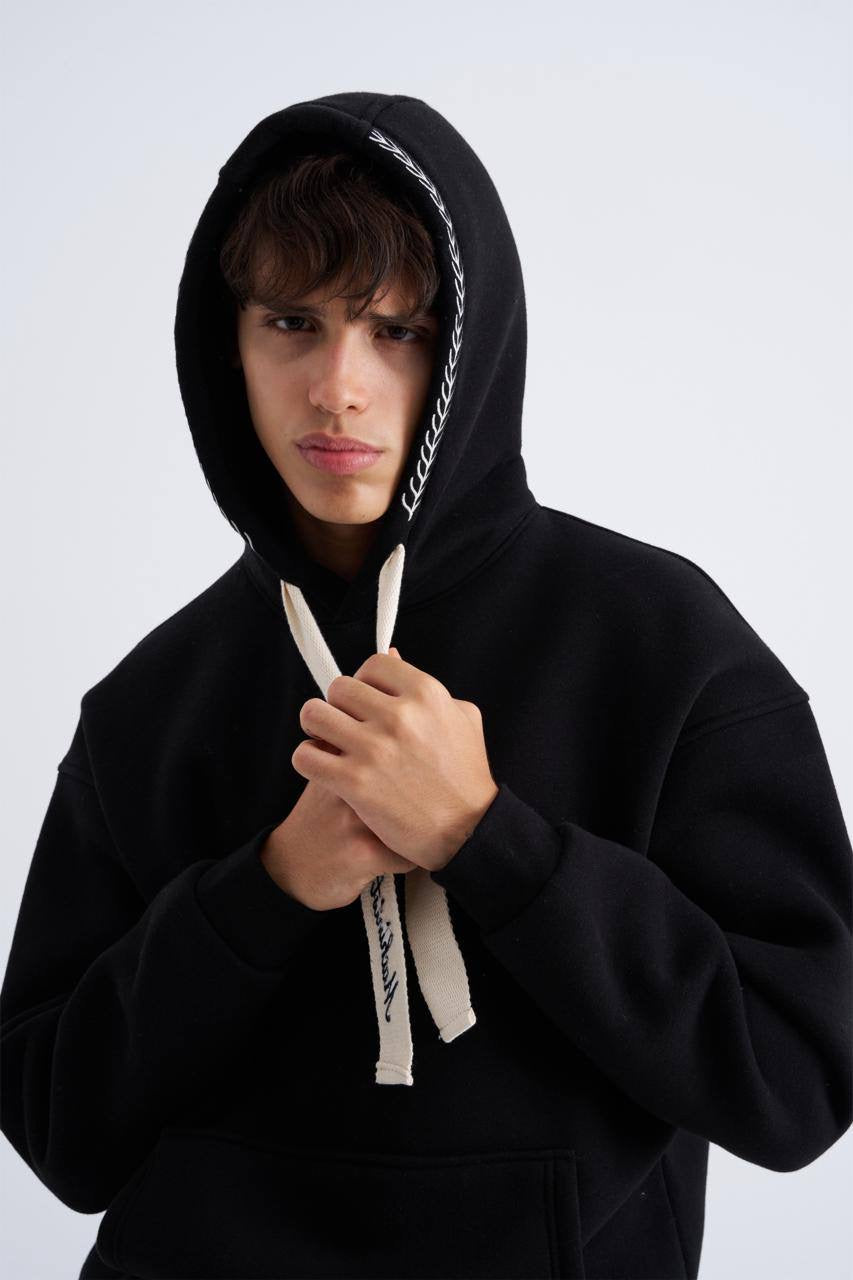 Diesel S-UMMER BigOval Hoodie – black