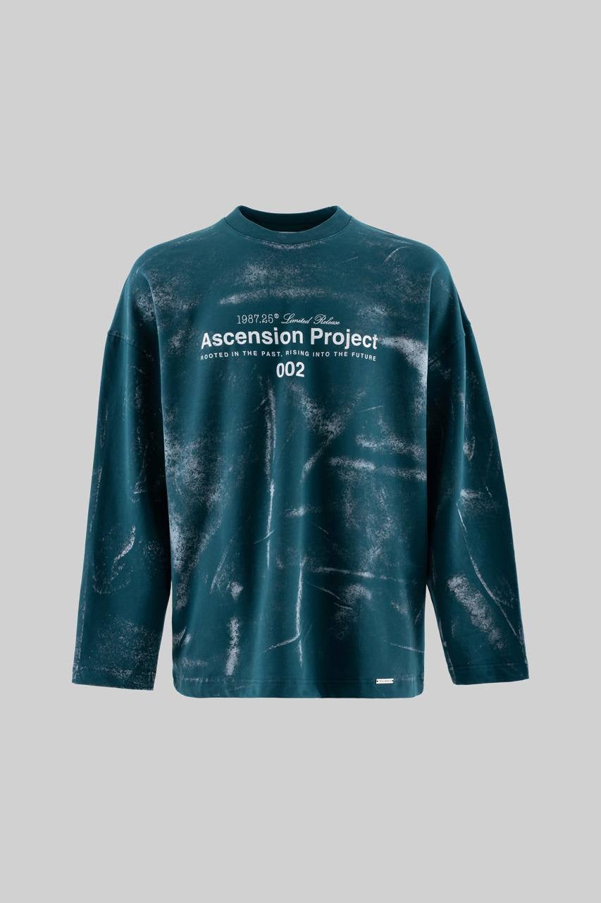 Reserved Oversized Sweatshirt – Navy Blue