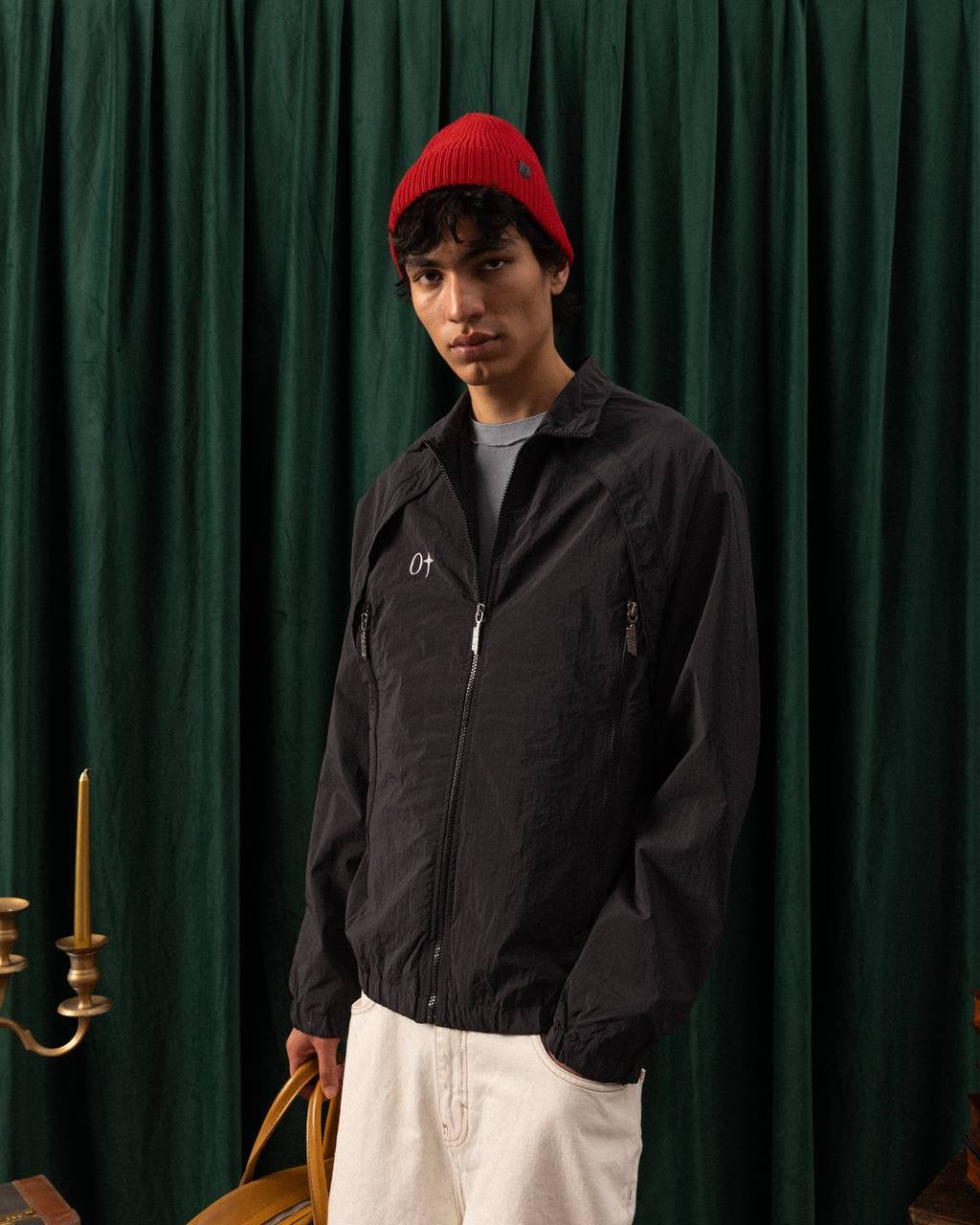Men’s Lightweight Windbreaker Jacket – Zip-Up Casual Streetwear