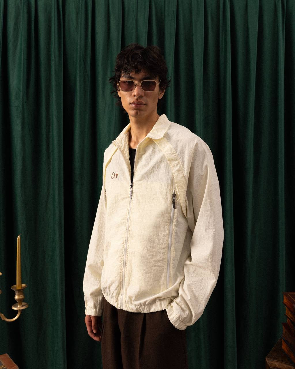 Men’s Lightweight Windbreaker Jacket – Zip-Up Casual Streetwear