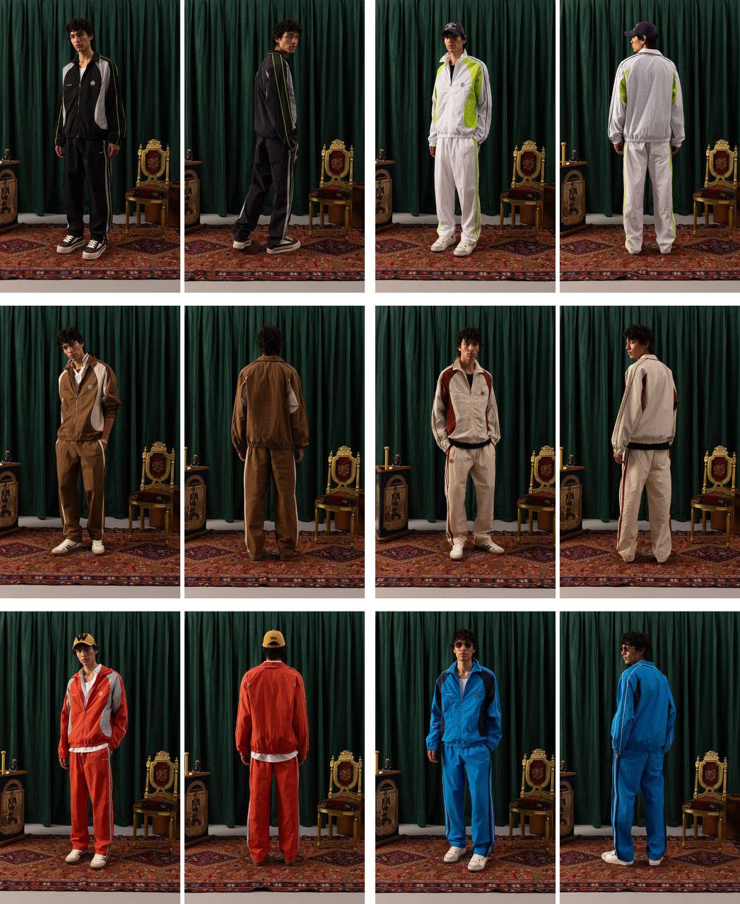 Men’s Retro Tracksuit Collection – Classic Vibes, Streetwear Energy