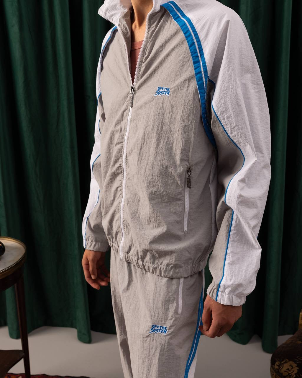 Men’s Retro Tracksuit Collection – Classic Color Block Style