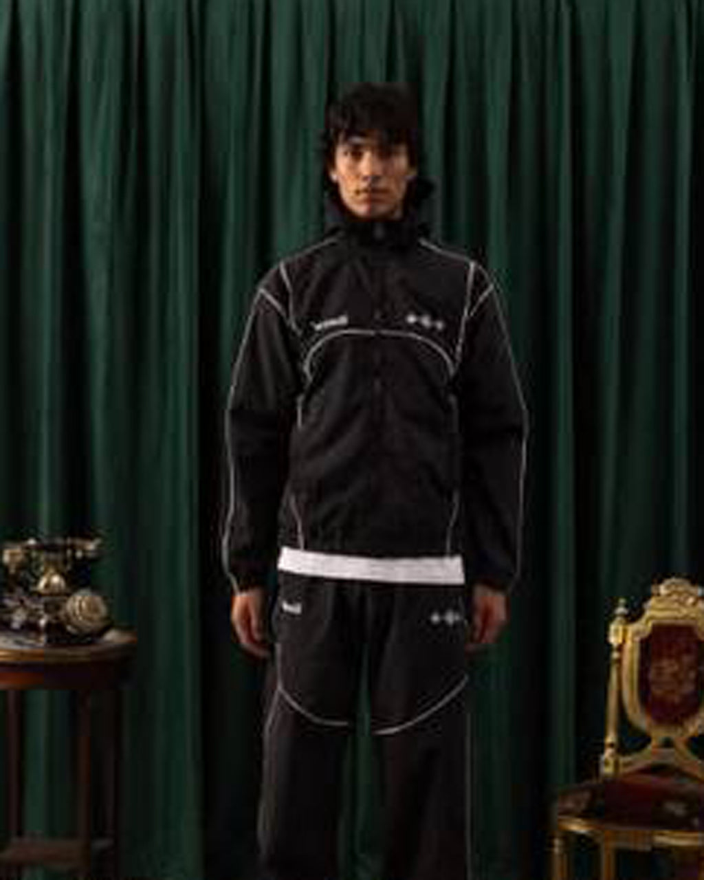 Men’s Retro Tracksuit Collection – Classic Monochrome & Earth Tones