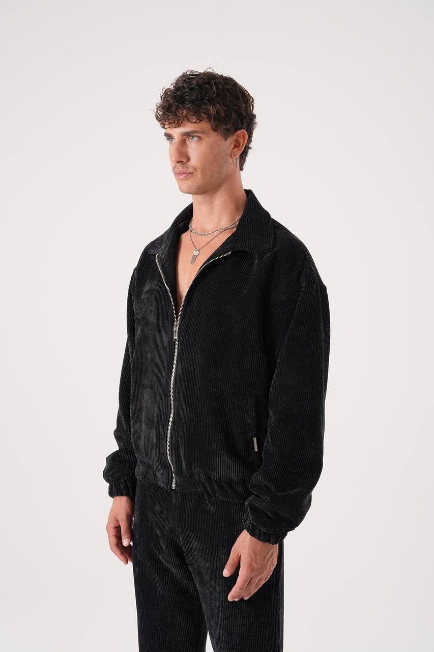 Men’s Corduroy Relaxed Tracksuit Set