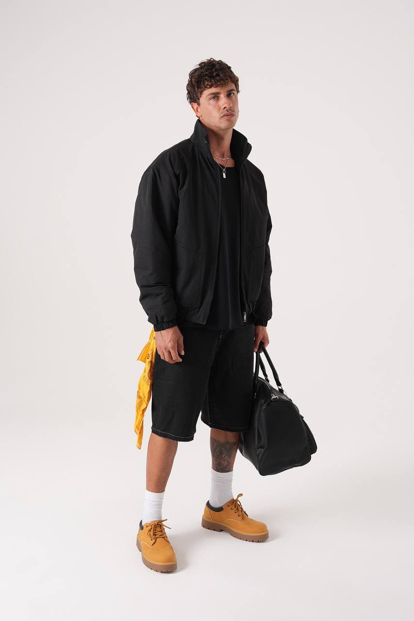 Men’s Minimal Bomber Jacket