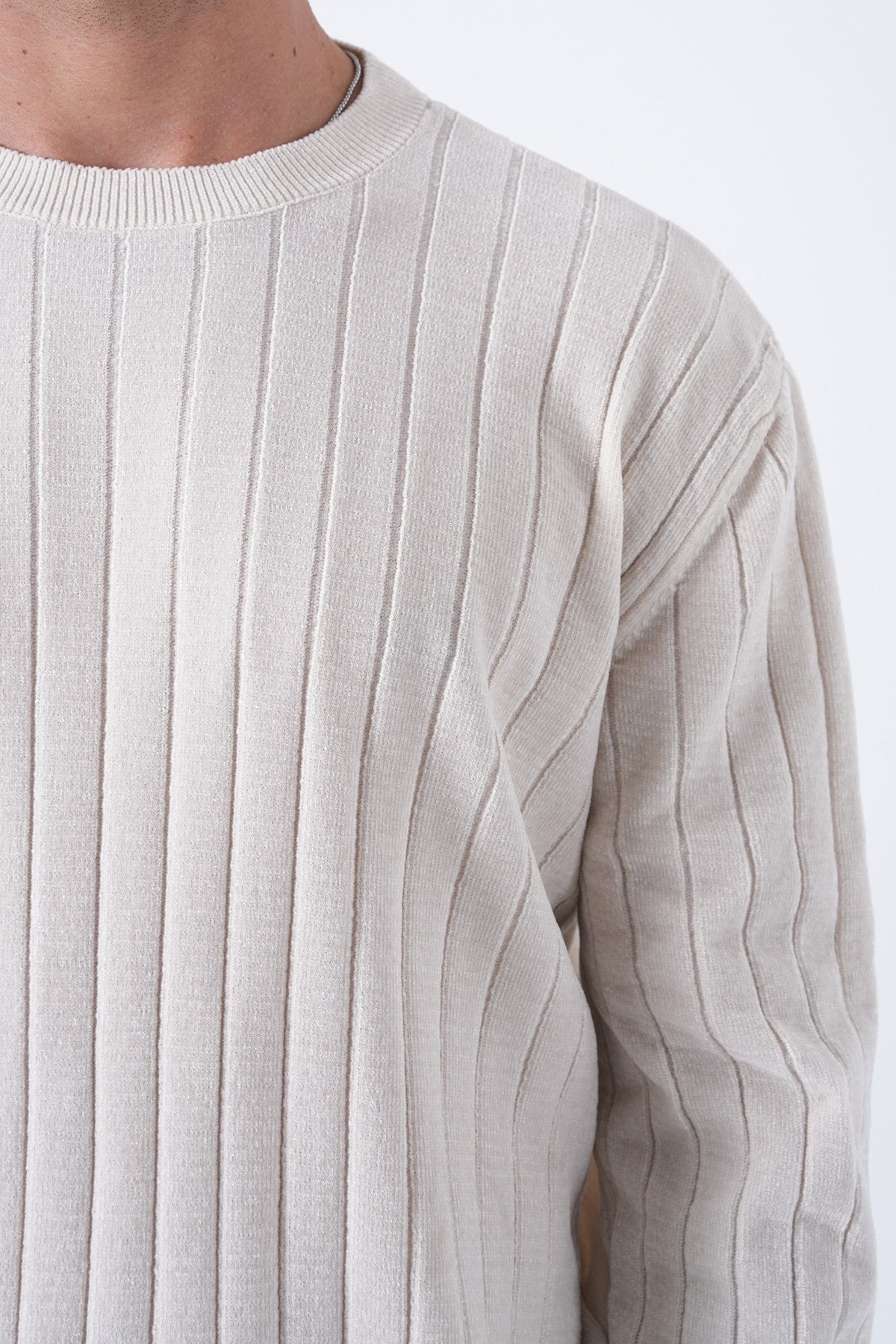 Men’s Classic Ribbed Knit Sweater – Multiple Colors