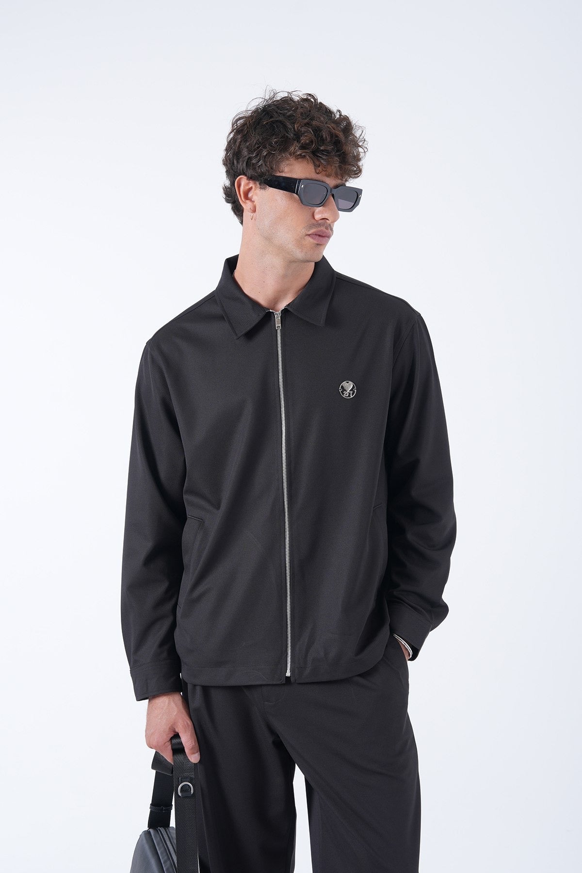 Men’s Minimal Tracksuit – Essential Zip-Up Set