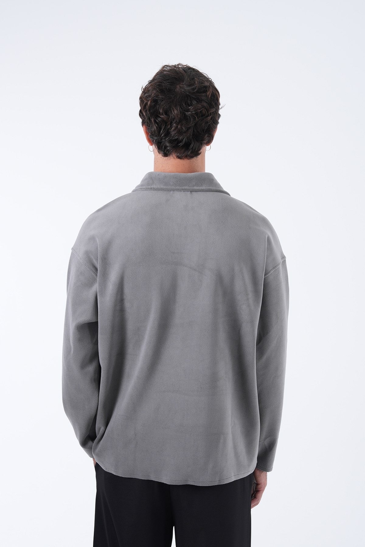 Men’s Minimal Half-Zip Pullover – Essential Collection