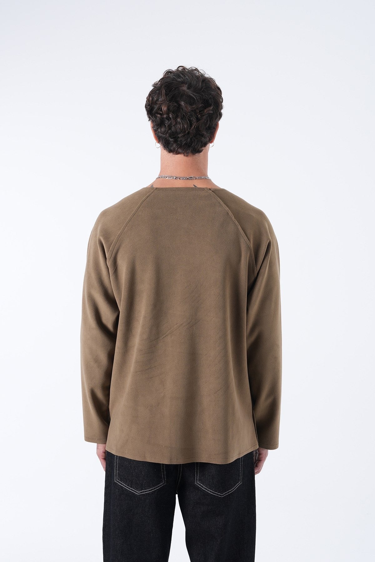 Men’s Minimal Crewneck Long Sleeve – Essential Collection