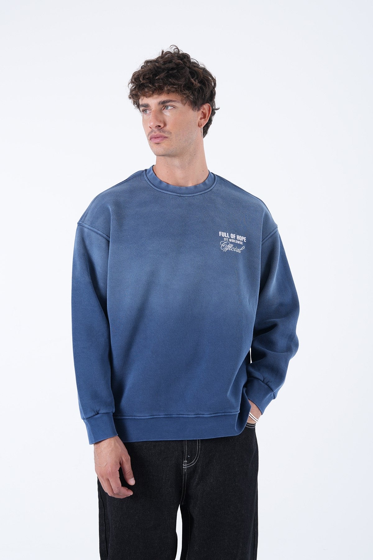 Men’s Graphic Crewneck Sweatshirt – Full of Hope Collection