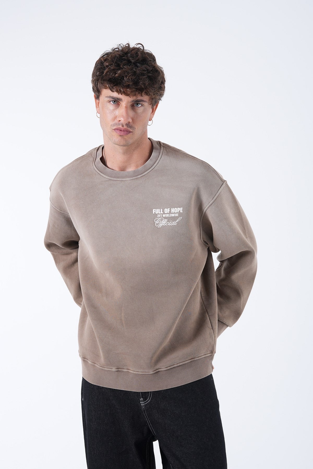 Men’s Graphic Crewneck Sweatshirt – Full of Hope Collection